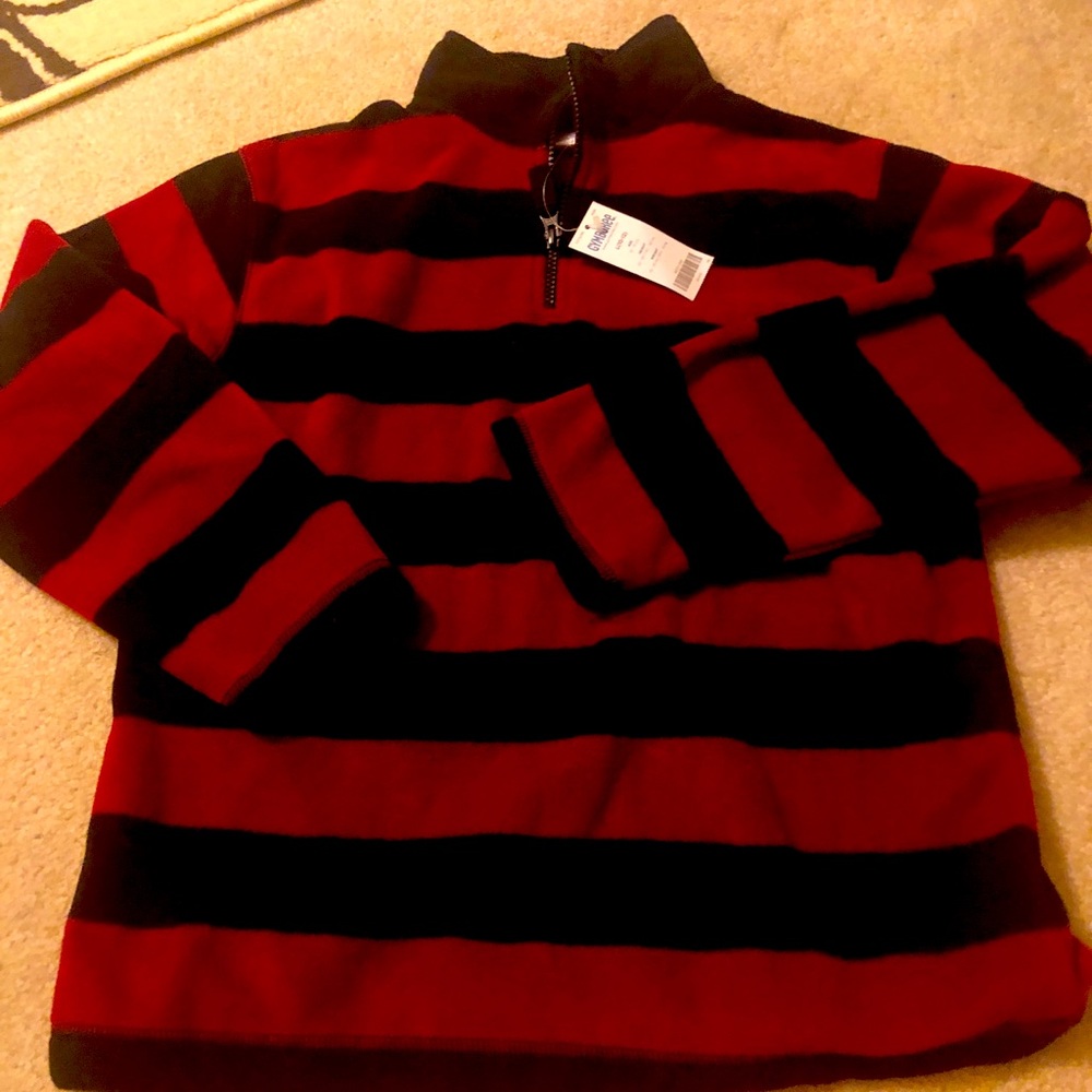 Boys Gymboree 1/4 zip sweater. Size L(10-12) NWT